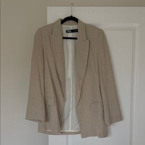 Zara Women's Beige Blazer